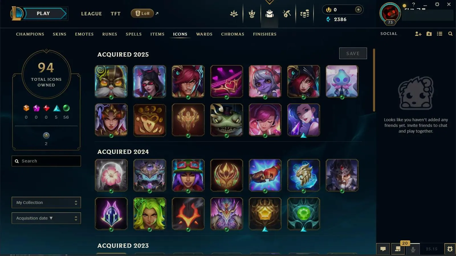 🌍 EUW ⚡ Diamond IV ✨ 67Champs + 29Skins 🔥 High Quality Riot Account ♾️ Lifetime Ownership 📧 Full Email Access #X443