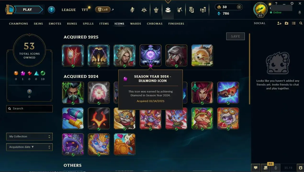 ✨ EUW ➜ S15 ⭐ Hand-made ✨ Radiant Serpent Sett & More ⚡ Emerald IV (56 LP) ♟️ Champs: 34  🎨 Skins: 23 ⭐ LV: 61 💰 BE: 786 ♾️ Lifetime Ownership 📧 Full Email Access 👑 High Quality Riot Account #FALK