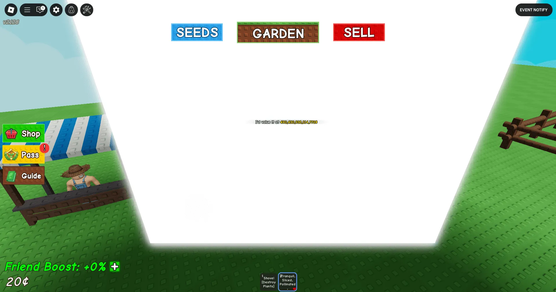 šøSuper Massive CandyBlossom Fruitā
= 490T š Grow a Garden šinstant Deliveryš”ļøUnverified Email