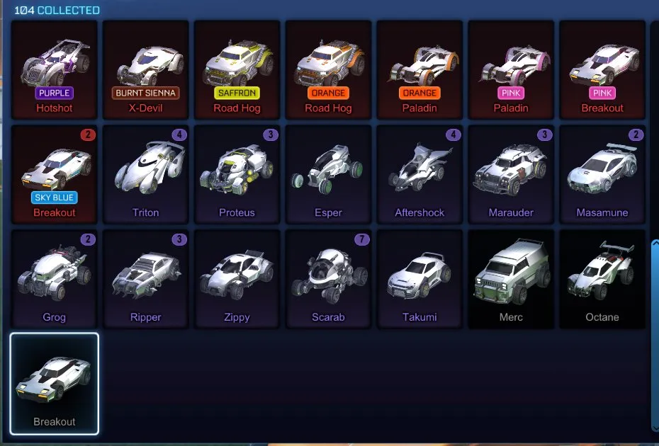 RL834 //Endo, Dominus, 40+ Black Market Items, 50+ Cars