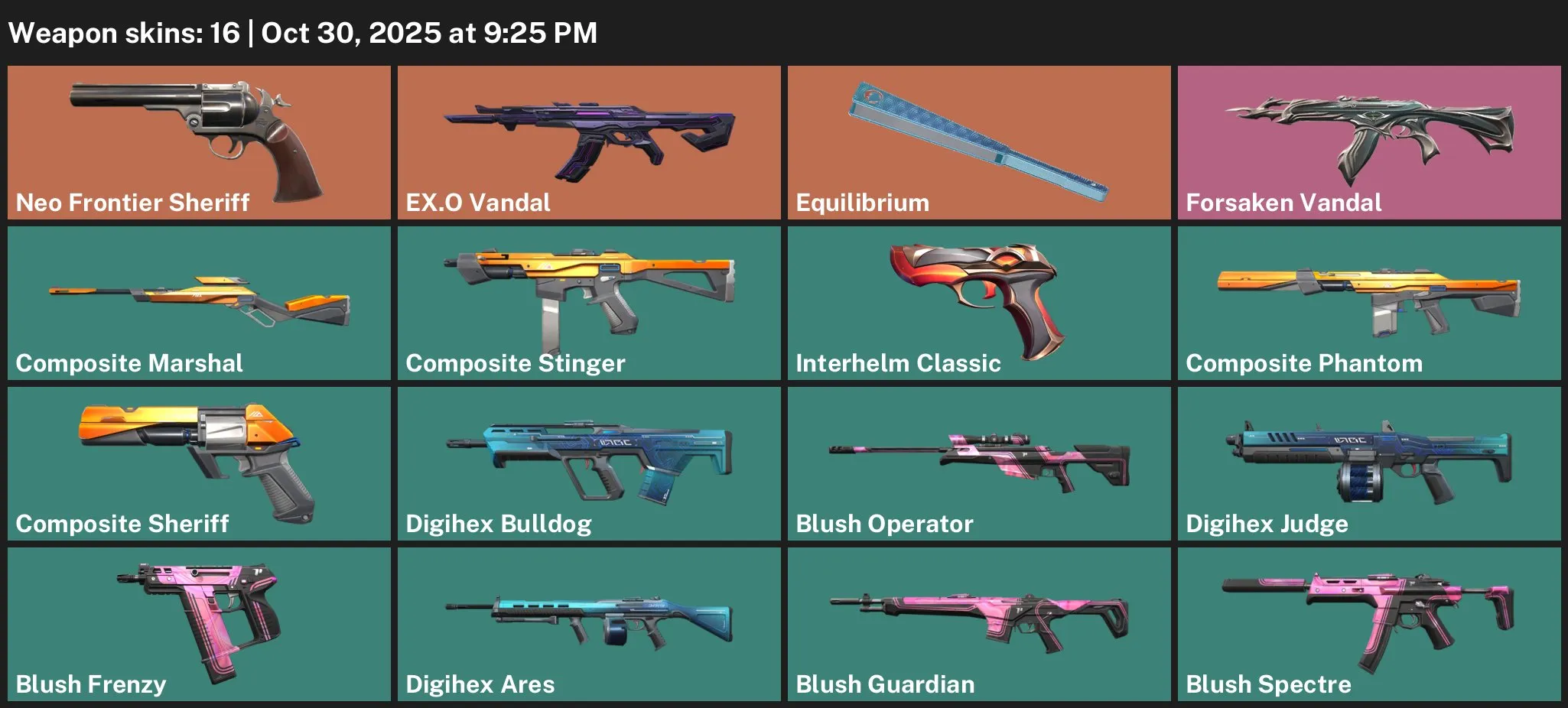 V39 //16 Skins, 11 Agents, EU, EXO Vandal, Forgotten Vandal, Balance, Neo Frontier Sheriff