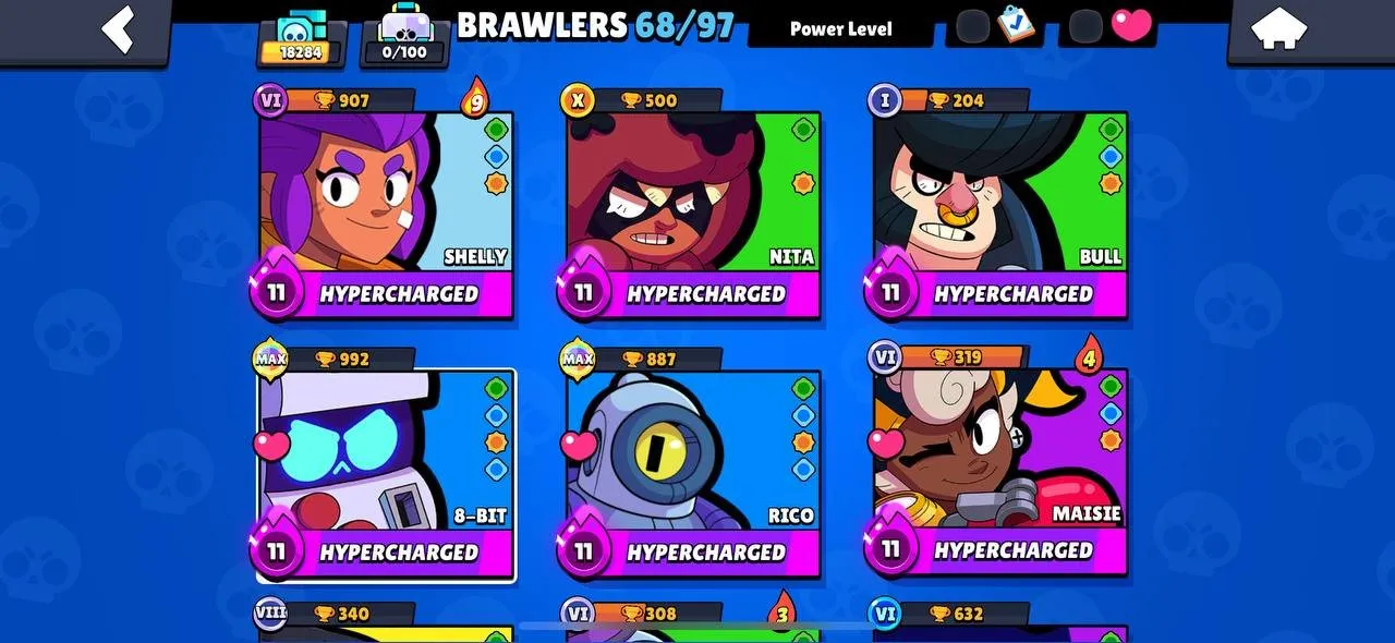 BS1728 //High Trophy 18k, Antivirus 8-Bit, 68 Brawlers, Godzilla Buzz, Red Godzilla Buzz, Mecha Lotus