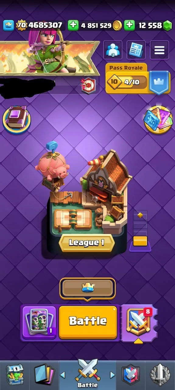 CR423 //Max Level Cards, Major Achievements, Exclusive Emotes, Evolution Ready