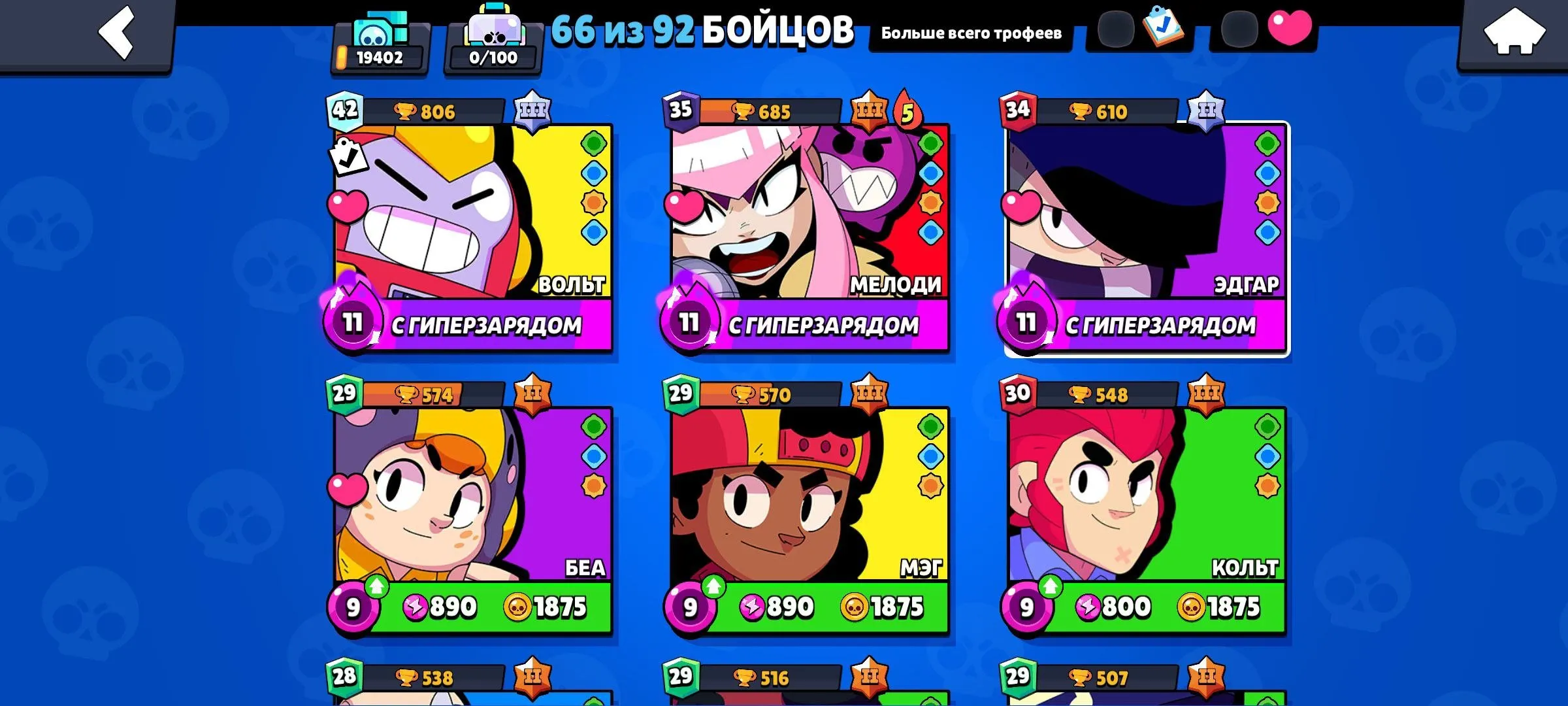 BS1705 //High Trophies Old Skins Account 2019