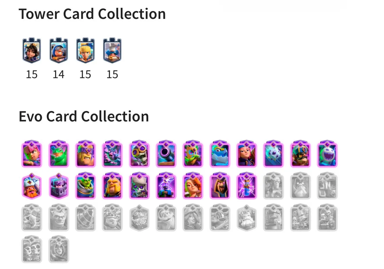 CR428 //CR460 10000 Trophies LV70 | 21 Evolution Cards | 6,286 Gems | Full Books | 18 Wild Champion | 100 Level 15 Cards