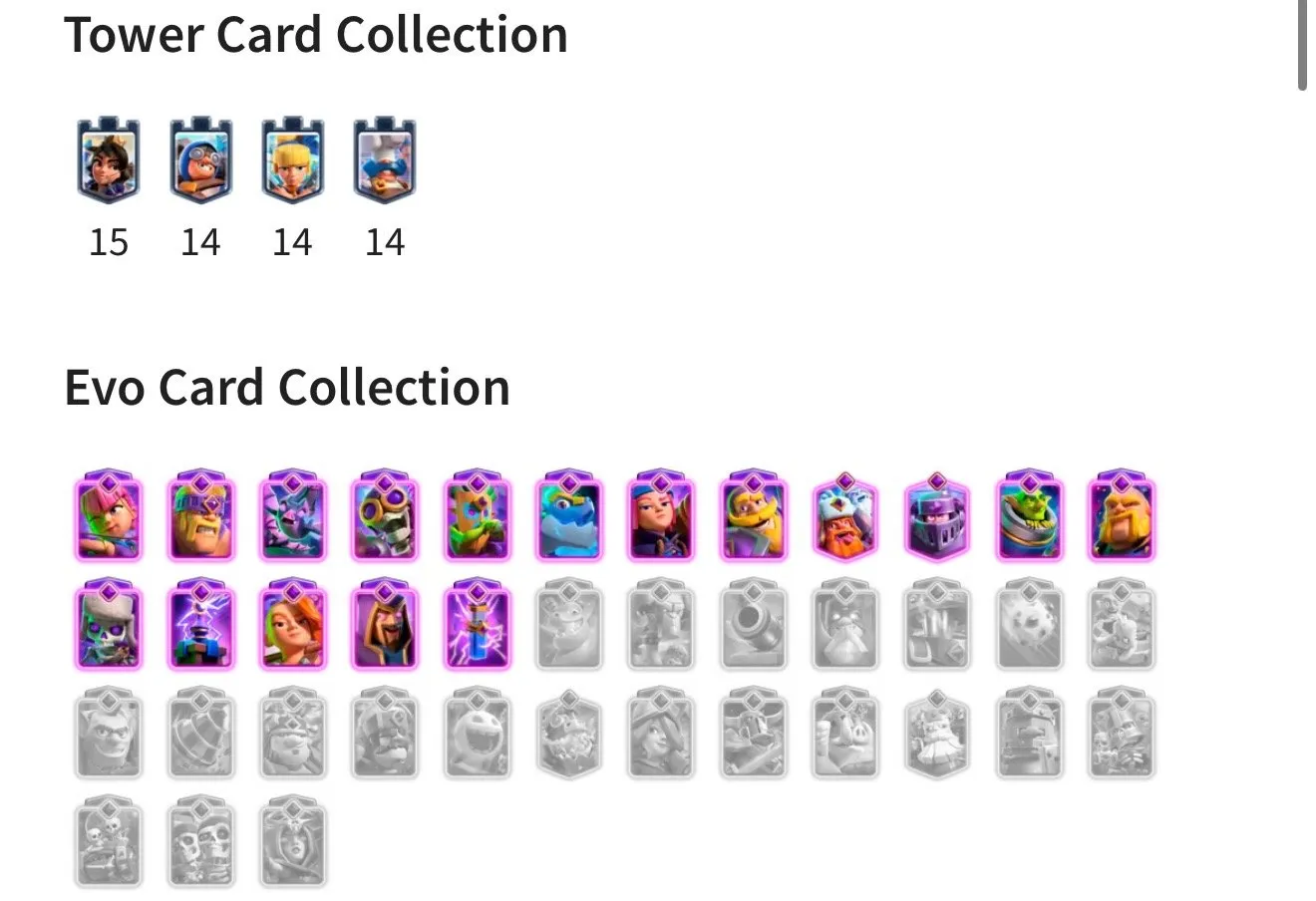 CR459 //Level 57, 9000 Trophies, 121 Cards, 21 Legendary Cards, 114K EWC, 9 Shard Evo, 500K Gold, 2K Gem, 15 Cards Lv15, 36 Cards Lv14, Name Change Available