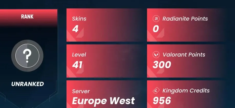 V77 //EU - 4 Skins - EX.O Vandal - Evori Dreamwings Vandal - Evori Dreamwings Spectre - Evori Dreamwings Ghost - Ranked Unlocked - Full Access