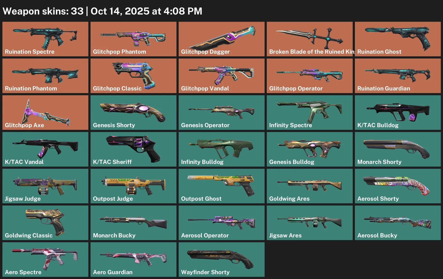 V38 //Glitchpop Bundle, Doom Bundle, 33 Skins, 8 Agents, EU