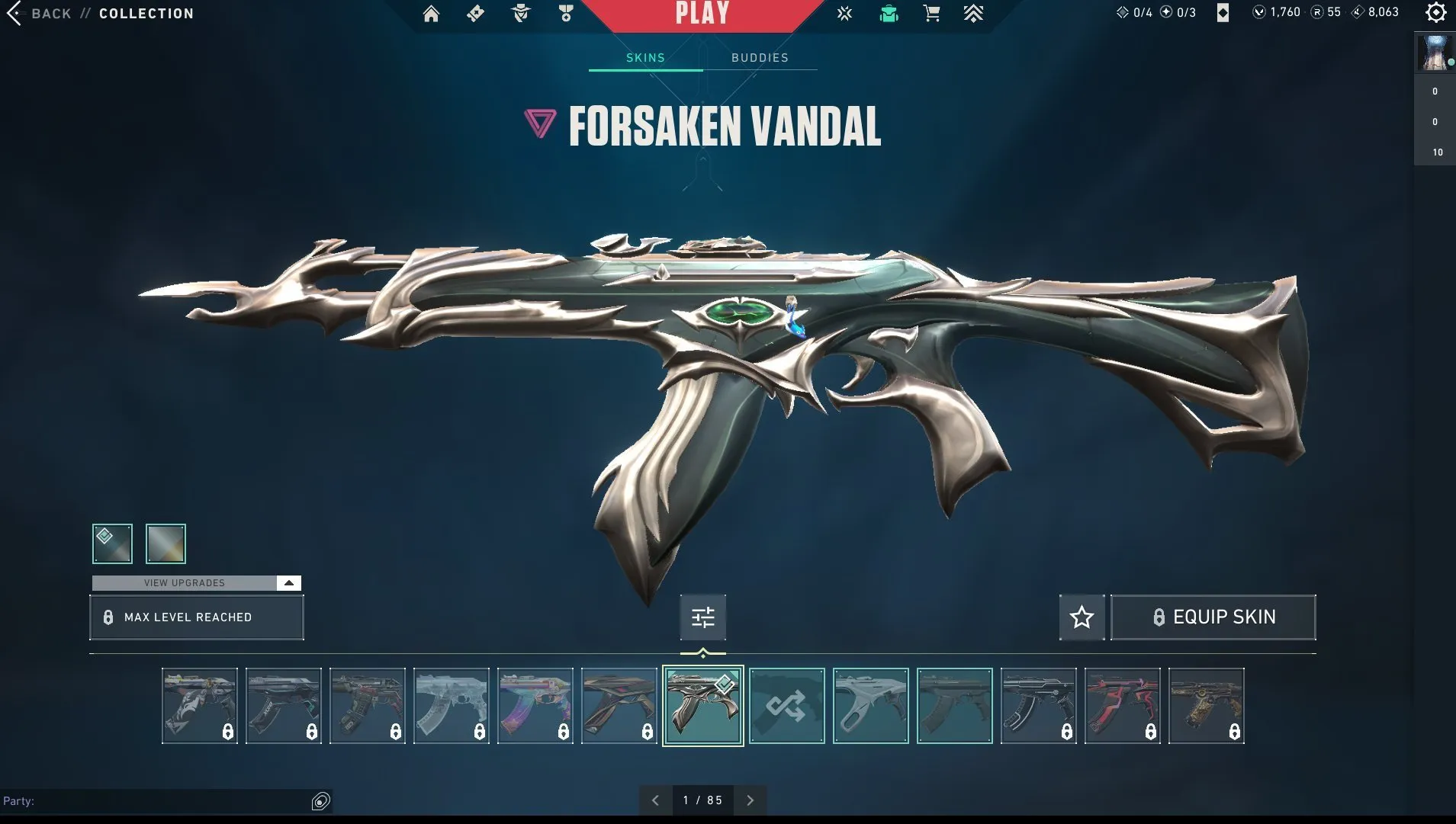 V88 // Reaver Knife | Forgotten Vandal | Ion Vandal | Primordium Spectre | Shellspire Sword | Sovereign Ghost | Ghost Monarch | Multiple Premium Skins