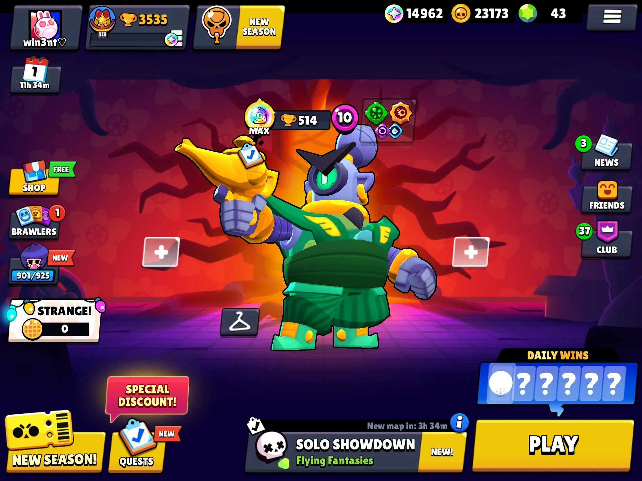 BS1608 //Many Resources, 24K Coins, Trio Victories, Many Skins, Jess Sandy