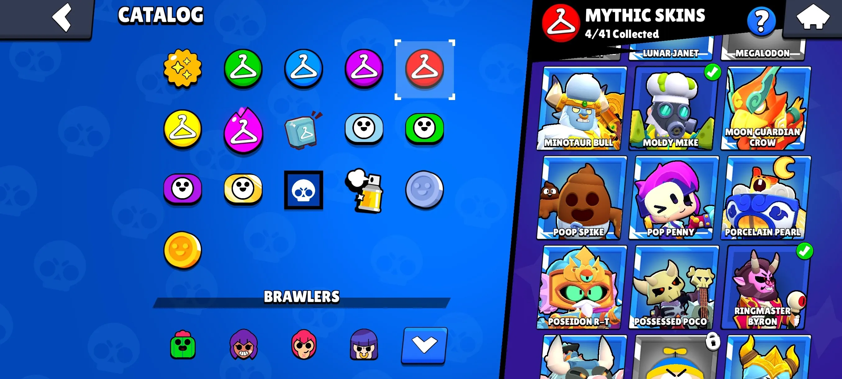 BS1922 54031 Trophies | 76/96 Brawlers | 140 Skins | 10-11 Power Level | Hypercharged Rico Frank Belle Edgard Mortis Legendary Mythic Skins 
