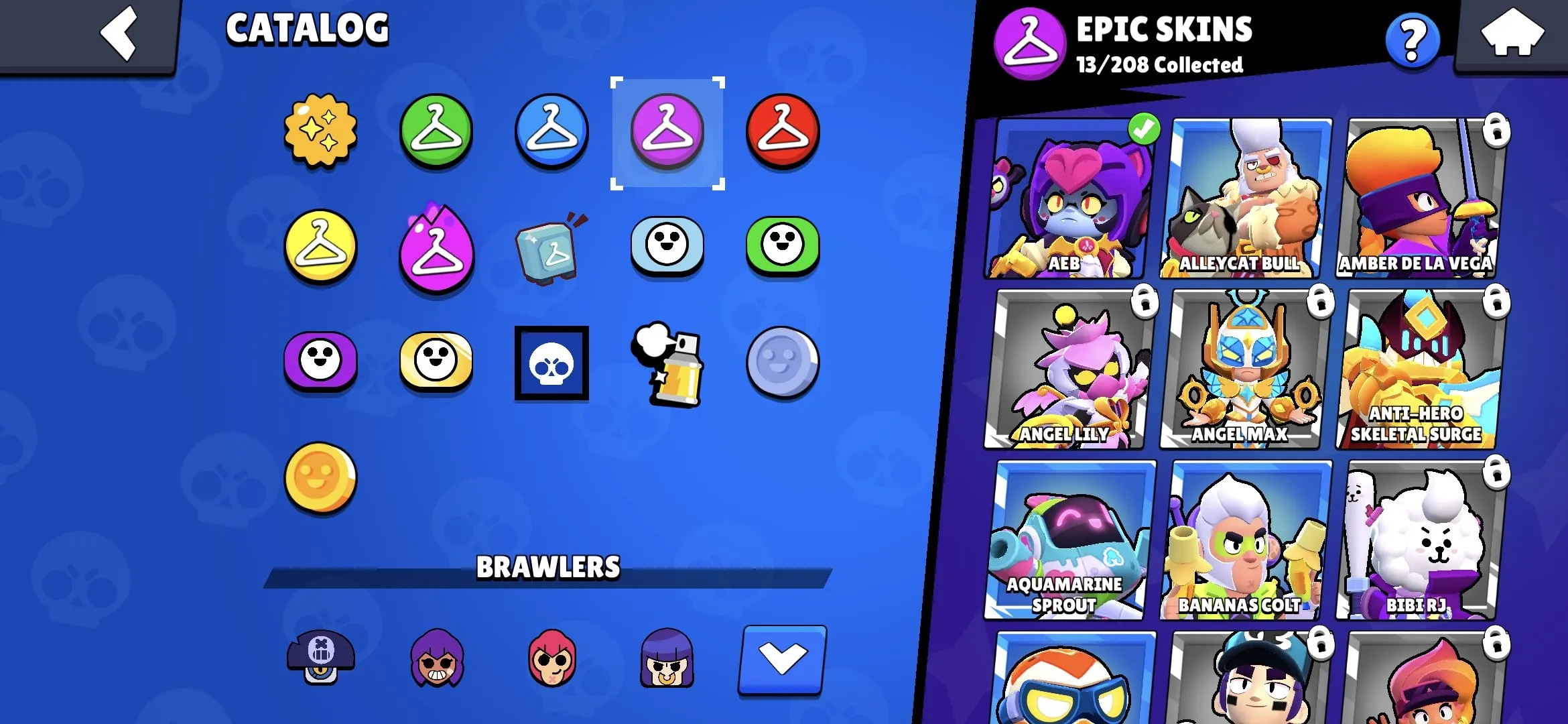 BS1652 //Maleficent Colette | Antivirus 8-Bit | Legendary Antivirus 8-Bit Skin | 8659 Trophies | 44 Brawlers