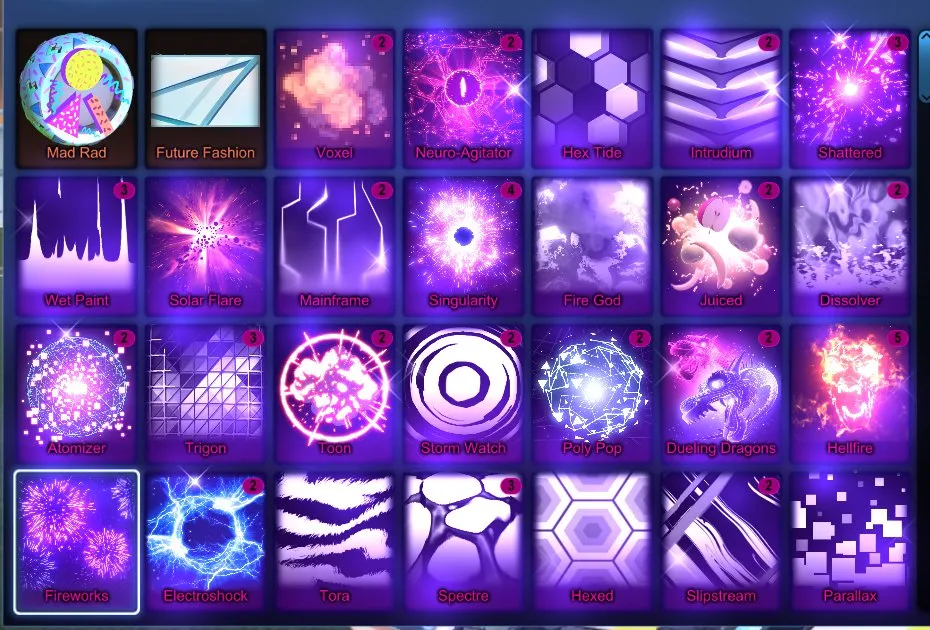 RL836 //Fennec, 400+ Black Markets, Exotics & Imports, Titanium White, Sky Blue, Pink & Forest Green Octane, Draco, Zomba, Hellfire, Mainframe, Dueling Dragons