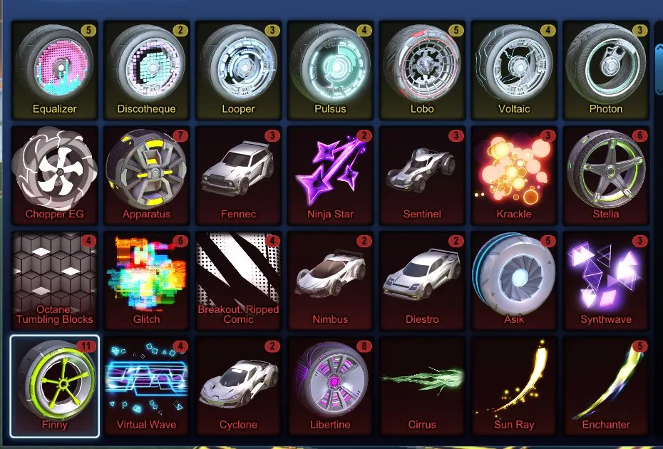 RL835 //ACCOUNT with Fennec, 45+ Black Markets, Equalizer, Discotheque, Looper, Pulsus,Lobo, Voltaic, Photon, Apparatus, Ninja Star, Krackle, Stella