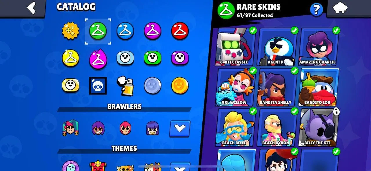 BS18712 //28K Trophies 74 Brawlers 5 at Power 11 Evil Queen Pam Hypercharged Prismo Tick Maisie Chester Darryl 130+ Skins #PL99VGLRG (124 chars)