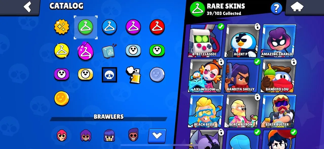 BS1727 //High Trophy 17k, 54 Brawlers, Hypercharge Skins Godzilla Buzz, Mecha Lotus Piper, Mecha Petal Piper, Mecha Rose Piper, Sovereign Rico, Angel Max