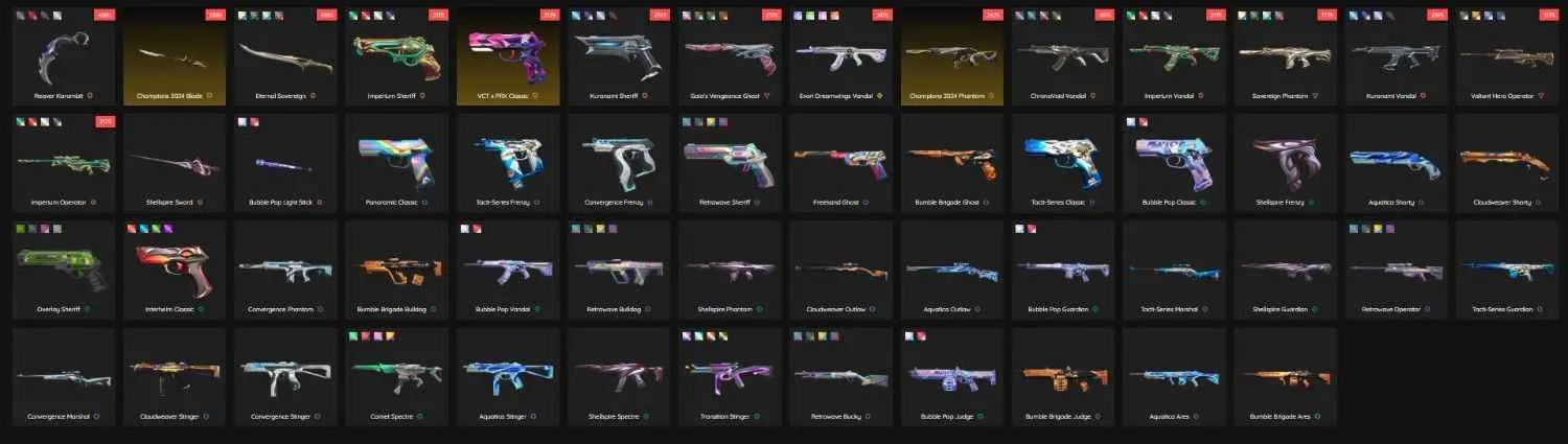 Diamond 1 | 🏆 Champions 2024 | 🎯 VCT x PRX Classic | ✨ Evori Dreamwings Vandal | 🌍 EU TR | 🎨 54 Skins | ✉️ Email Changeable