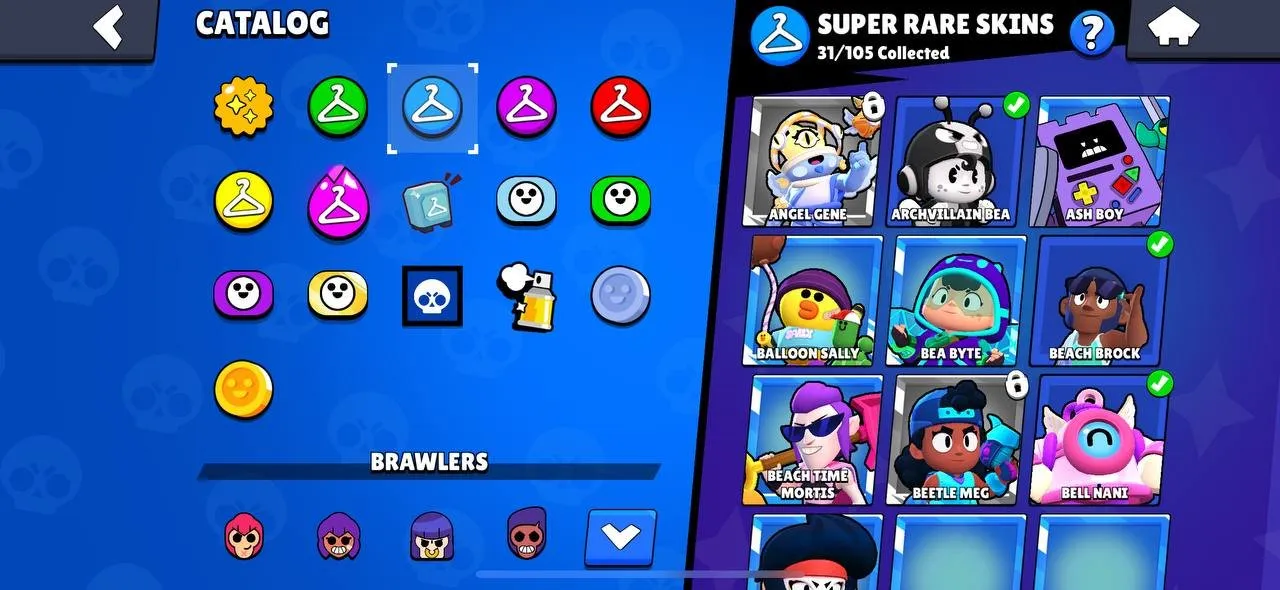 BS1727 //High Trophy 17k, 54 Brawlers, Hypercharge Skins Godzilla Buzz, Mecha Lotus Piper, Mecha Petal Piper, Mecha Rose Piper, Sovereign Rico, Angel Max