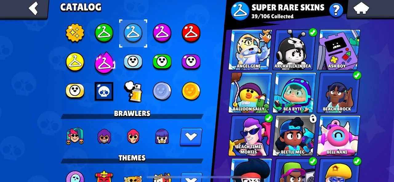 BS18712 //28K Trophies 74 Brawlers 5 at Power 11 Evil Queen Pam Hypercharged Prismo Tick Maisie Chester Darryl 130+ Skins #PL99VGLRG (124 chars)