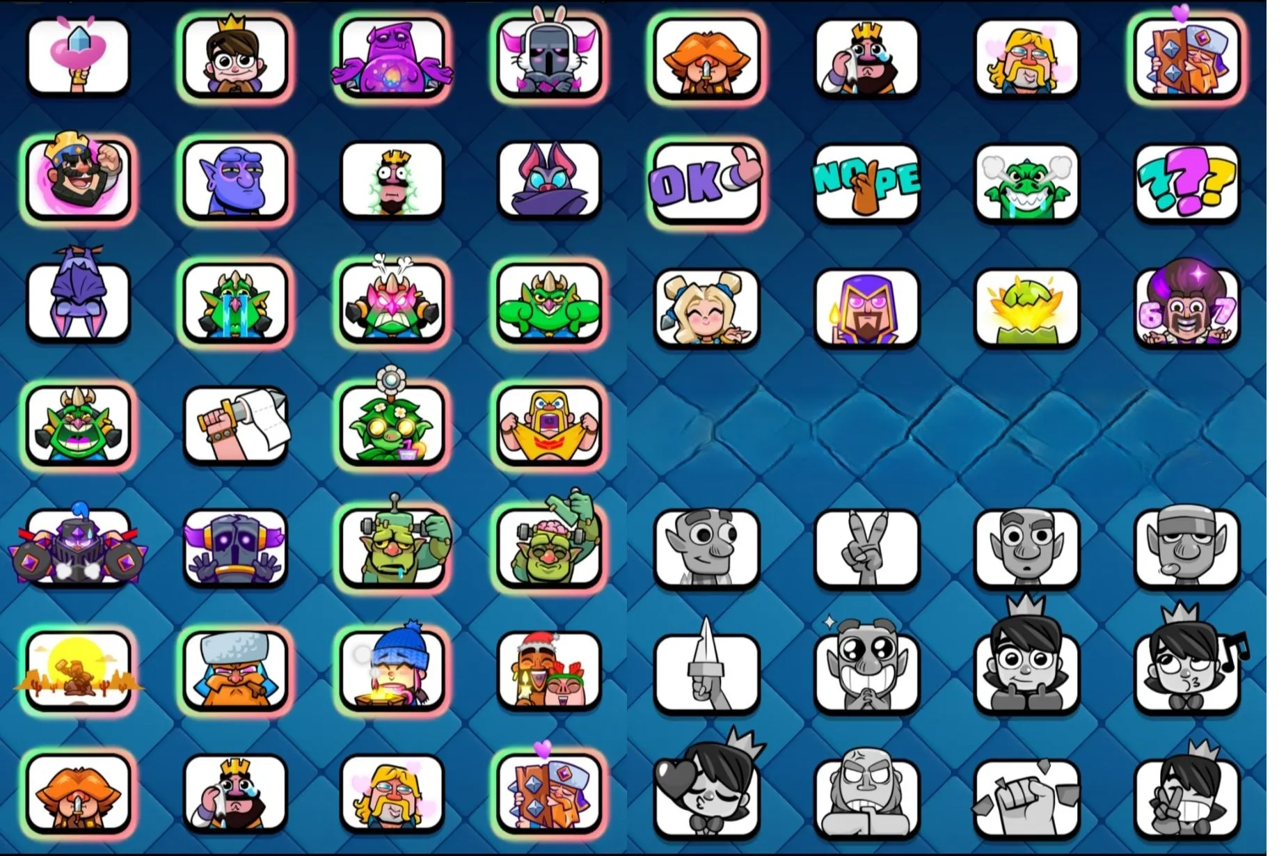 CR431 //77 Max Cards, 19 Evolutions, 21 Legendary, 202 Emotes, 34 Tower Skins, Exclusive Emotes