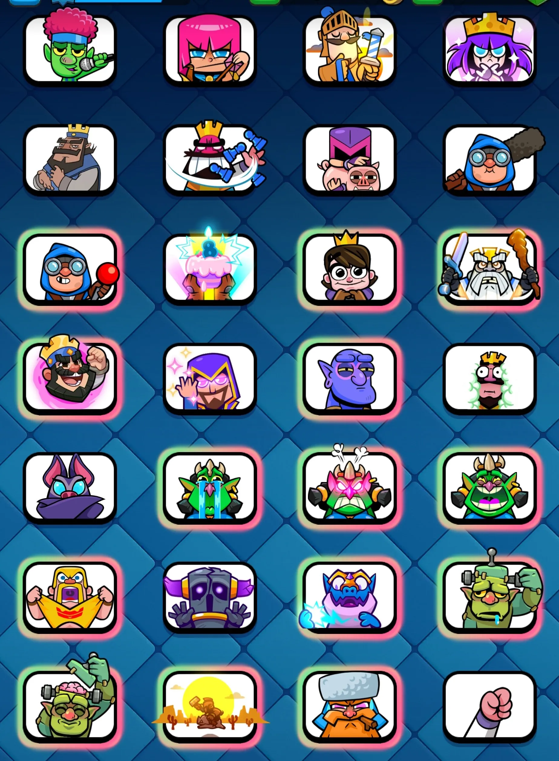 CR461 //15 Decks, 14 Evolutions, 12 Level 15 Cards, 119 Emotes, 13 Towers, Exclusive Emotes, Legendary Cards