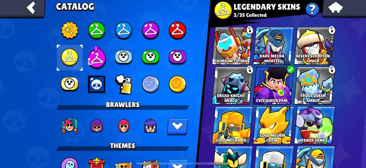 BS18712 //28K Trophies 74 Brawlers 5 at Power 11 Evil Queen Pam Hypercharged Prismo Tick Maisie Chester Darryl 130+ Skins #PL99VGLRG (124 chars)