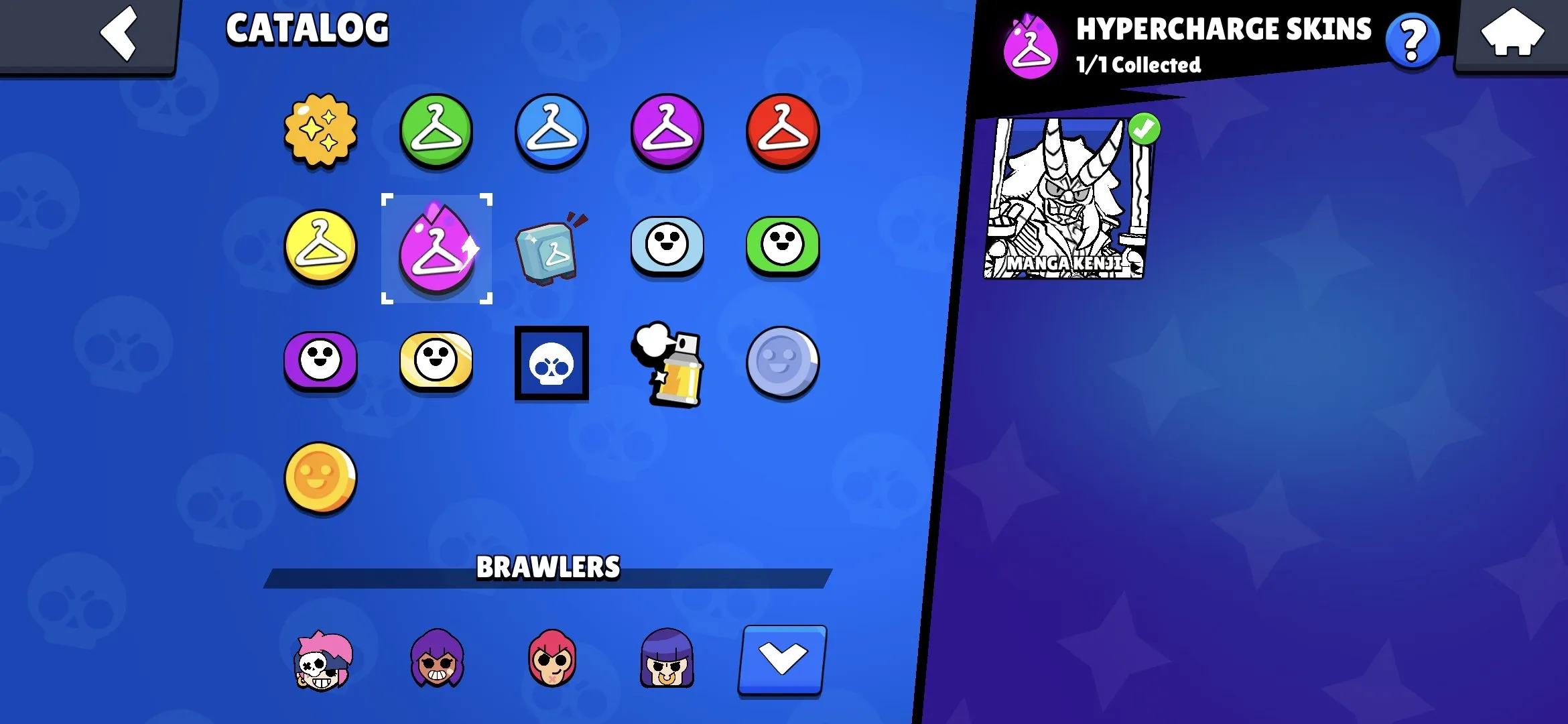 BS1649 //High Prestige 6.7k Trophies Account with Legendary, Mythic, Epic, Super Rare and Hypercharge Skins