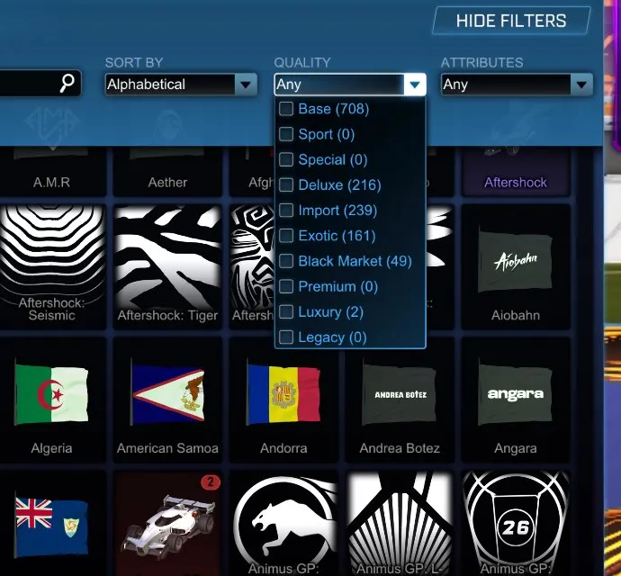 RL835 //ACCOUNT with Fennec, 45+ Black Markets, Equalizer, Discotheque, Looper, Pulsus,Lobo, Voltaic, Photon, Apparatus, Ninja Star, Krackle, Stella