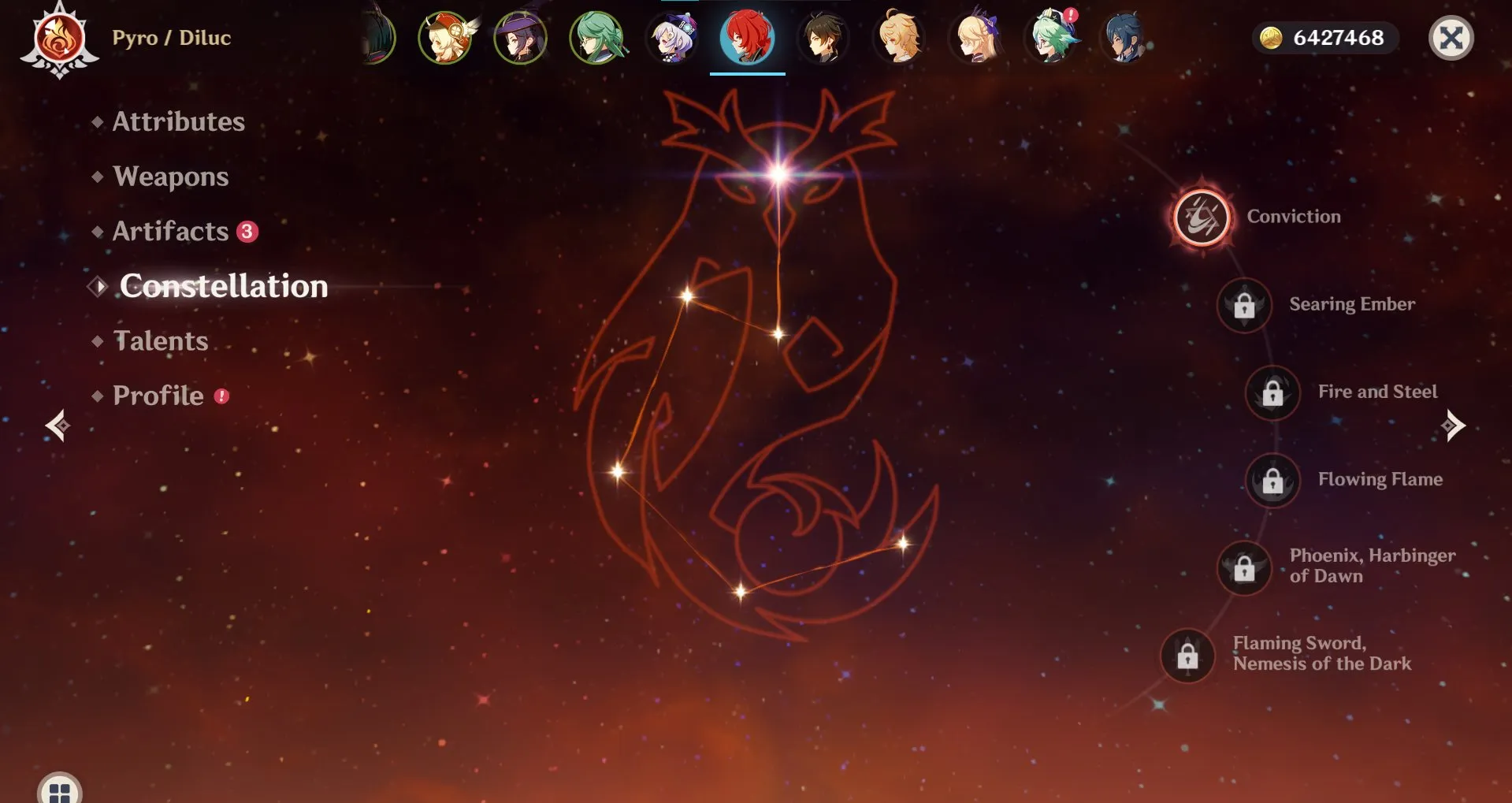 GI1391 AR45 starter account with Klee, Baizhu, Zhongli, Diluc C1, Tighnari, Mona, Qiqi, Jean 