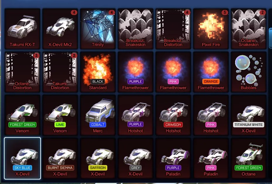 STOCK588 //Fennec, 45+ Black Markets, 350+ Reward Drops, Premium Painted Cars