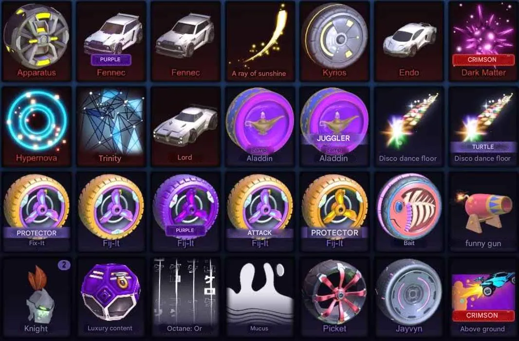 RL974 //Double Fennec, Corvette, High Level 378 Account With Big Inventory (K)