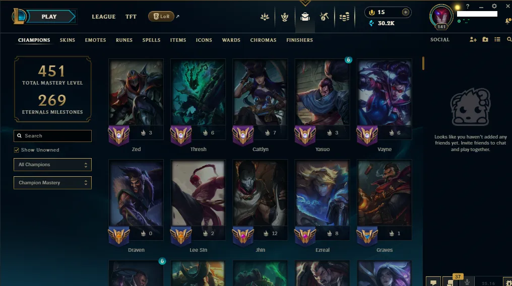 🏆 EUNE New Season⌛ Silver 2 🚀  level 141⌛135 Champ 💯 78 SKIN🚀+30 k Blue Essence 🏆 Recovery Info ✅ 