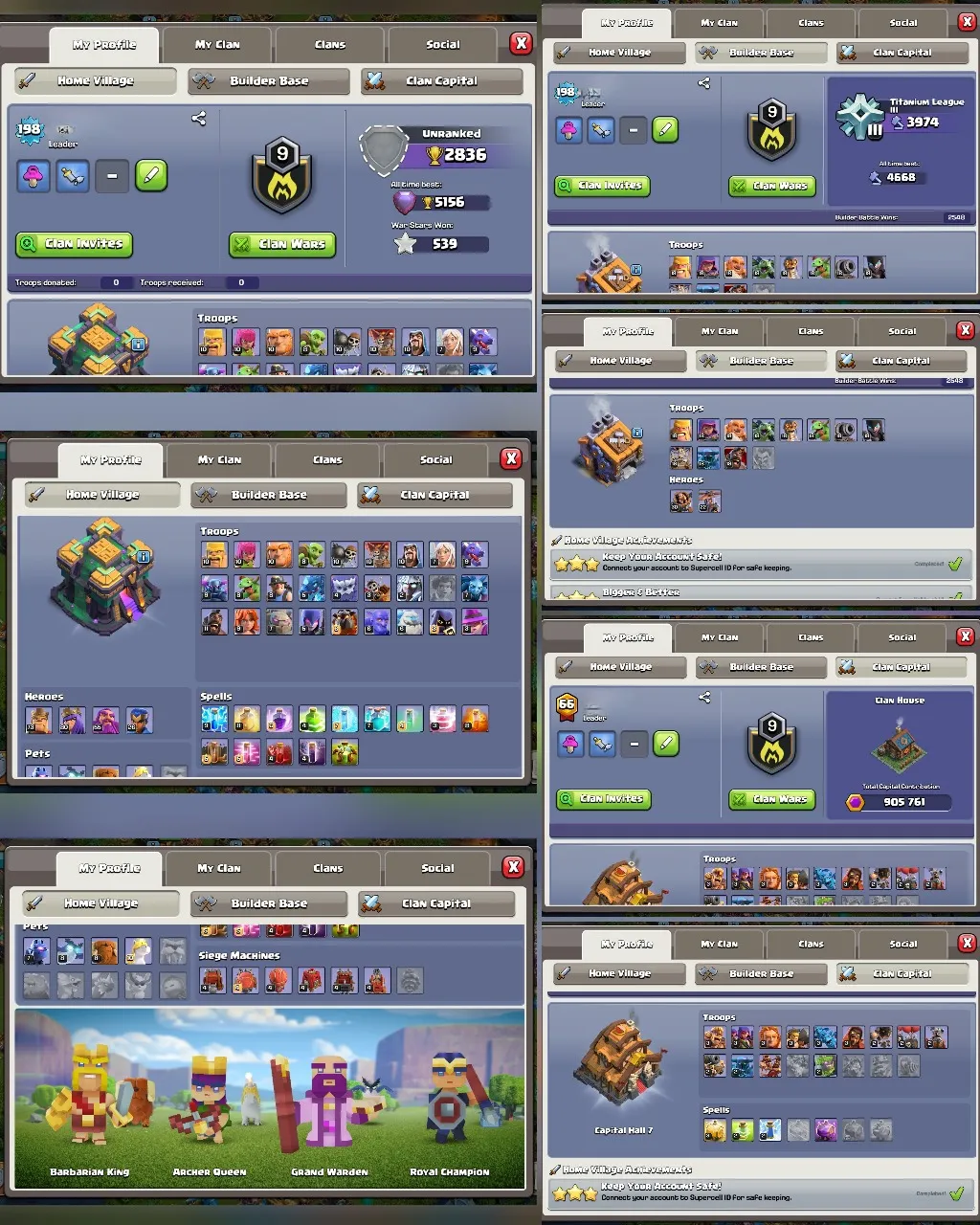 C011 TH14 SCENERY3 DARK AGES, PIXEL, JUNGLE - XP198 - 247 GEMS - CN 1,000 GEMS - 4 HEROES PIXEL SET SKINS - BK73 SKIN3 GG17
