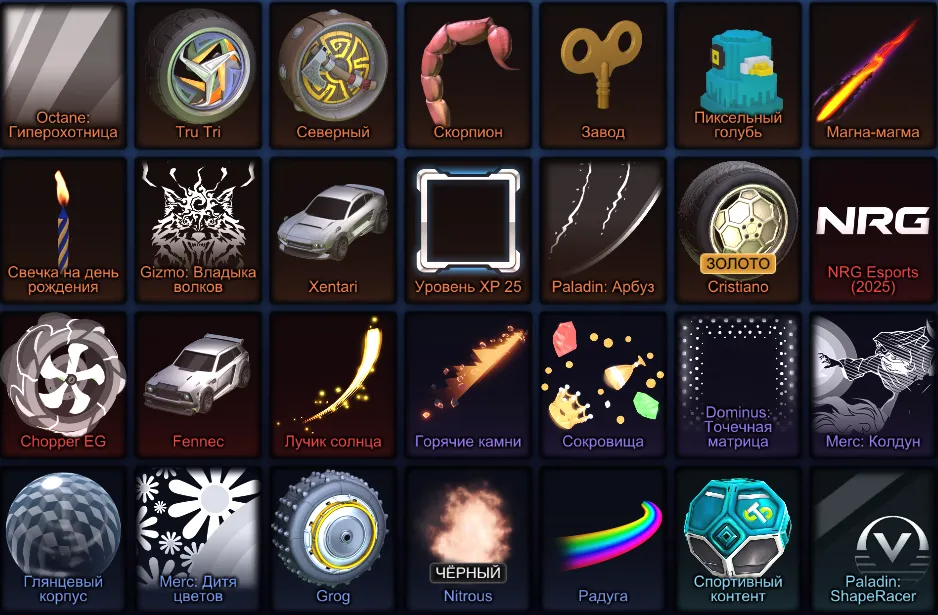 RL945//Fennec, Hellfire, Cristiano, NRG Esports, Many Black Markets (K)