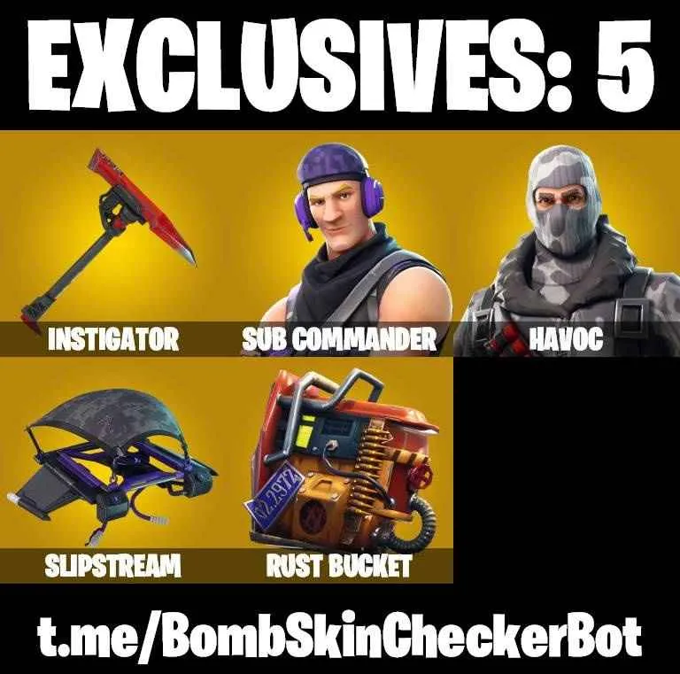 ❤️12 SKINS❤️HAVOC❤️SUB COMMANDER❤️HOPE❤️NISHA❤️OSCAR❤️MONTAGUE❤️RUST BUCKET❤️PEELY WHIP❤️CAN PLAY ON PSN❤️XBOX❤️PC❤️NINTENDO❤️MOBILE❤️150 VBUCKS❤️FULL EMAIL ACCESS❤️