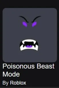 RBL2967 //40,000 Donation, 12,700 RAP, Rose Amazeface, Poisonous Beast Mode (K)