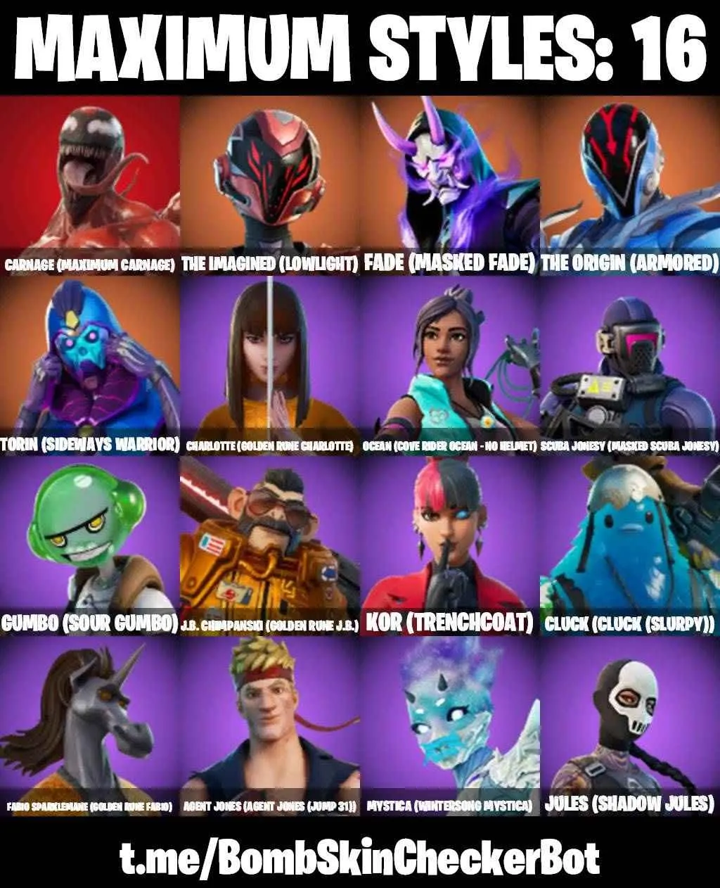 ❤️98 SKINS❤️RUSHIN AROUND❤️SKULL TROOPER❤️LARA CROFT❤️MANDALORIAN❤️SPIDER-MAN❤️DREAMER❤️PREDATOR❤️VI❤️MYSTICA(MAX)❤️CHARLOTTE(MAX)❤️KOR(MAX)❤️JULES(MAX)❤️TSUKI 2.0❤️TOONA FISH❤️CRIMSON ELITE❤️CAN PLAY ON PSN❤️XBOX❤️PC❤️NINTENDO❤️MOBILE❤️150 VBUCKS❤️