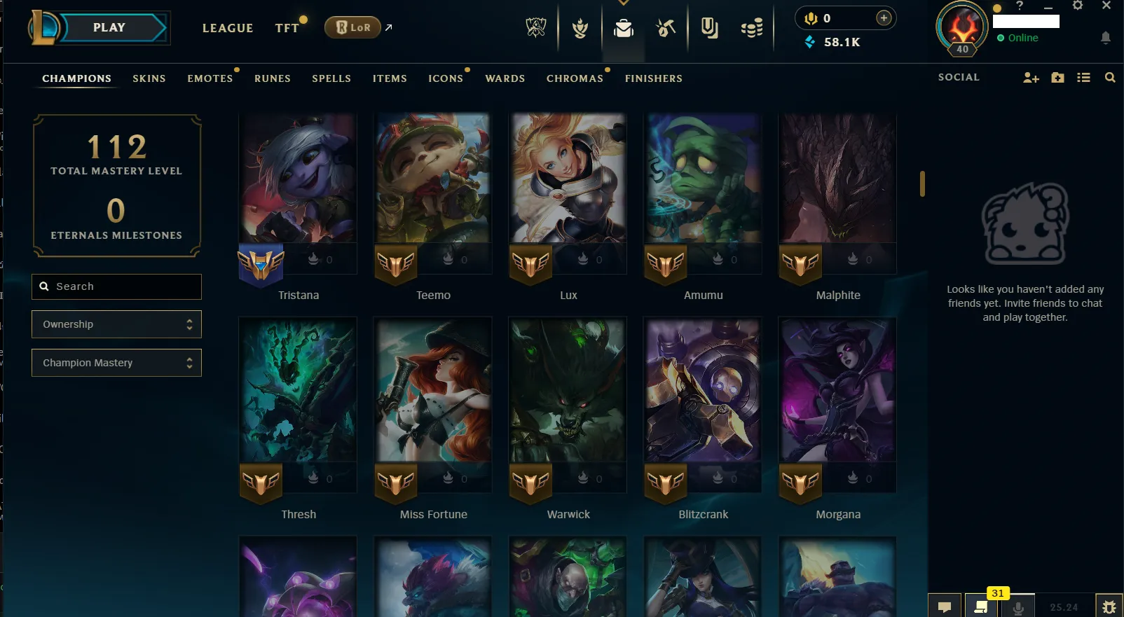 🌎NA 🔥S15⭐️Bronze 2 🏆40 Champion ☢️2 Skins (Owend) 13 Shards 🔥58k+ BE☢️🔥Honor 4 🚀instant