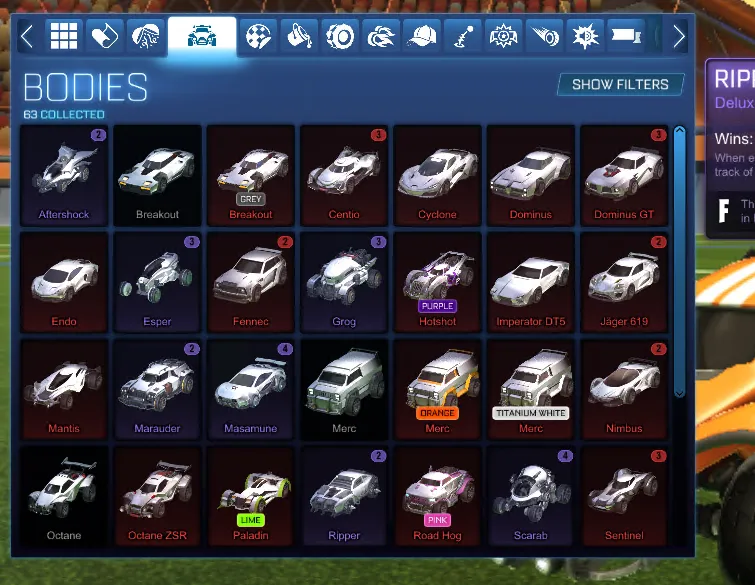 STOCK950 //Fennec Dominus 200+ Imports Exotics Black Market Bodies Wheels Boosts (K)