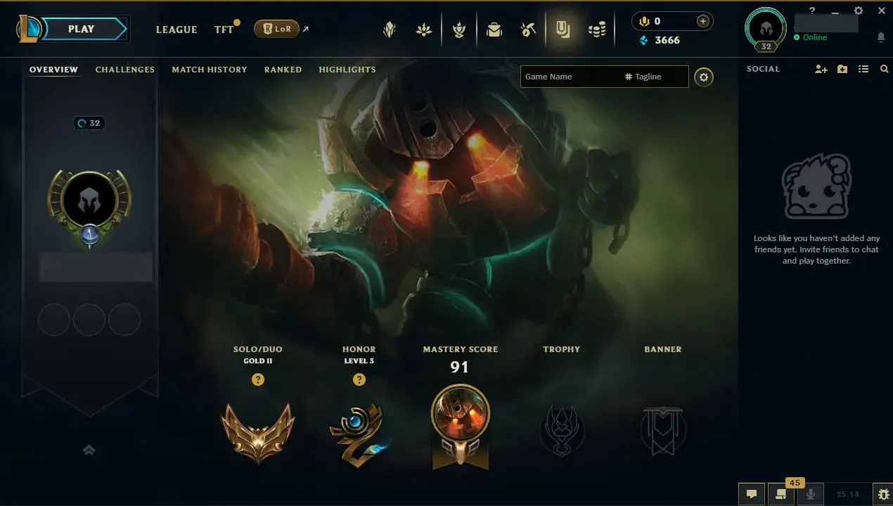 🌍EUW🛡️Handlevel ✨WR: 86%🔥Max LP Gains ⚡Gold II (51 LP)♾️Lifetime Ownership📧Full Email Access
