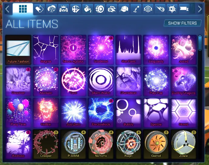 STOCK933 //Fennec Dominus GT Aftershock Arenuis Breakout Centio Cyclon Desto Domnus Espera Fennek (K)
