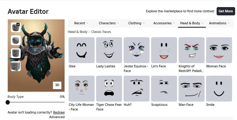 RBL2746 //KORBLOX Deathspeaker Bundle + Big Game Purchases (K)