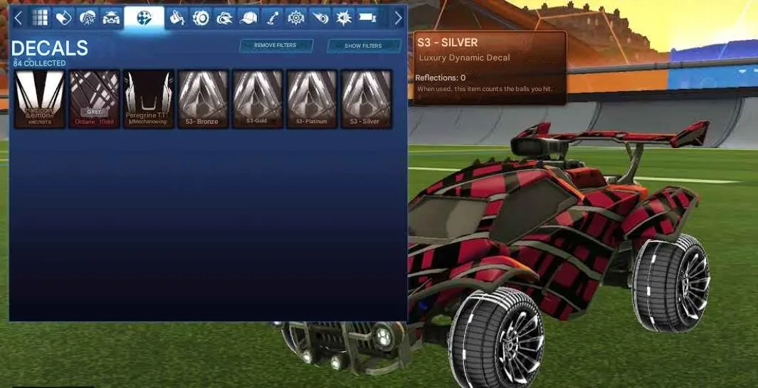 STOCK797 //Dynamic Decals & Titanium White Wheels with Special/Sports Content Balls (K)