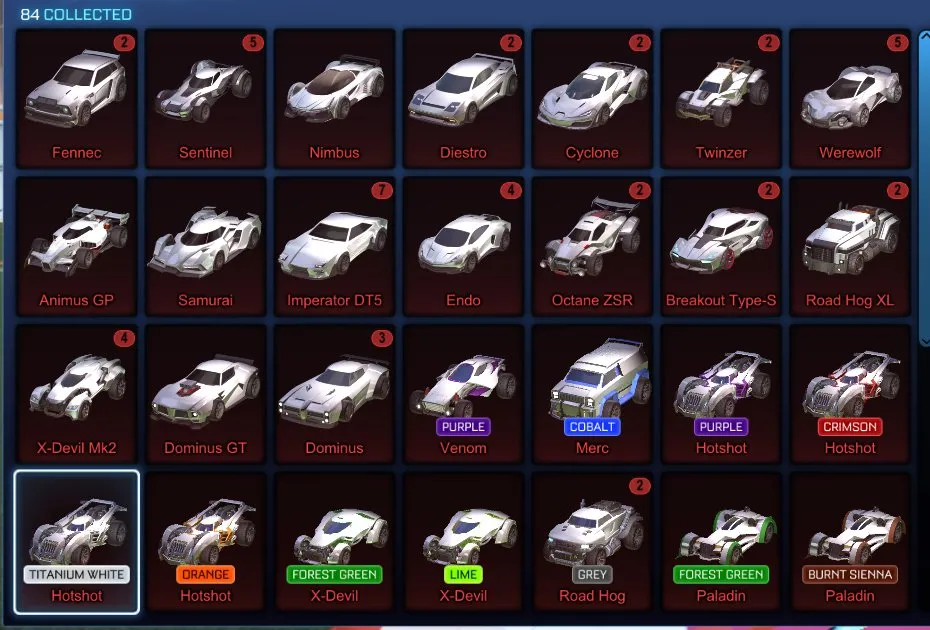 STOCK707 //Fennec, 100+ Exotic Drops, Dueling Dragons, Heatwave, Anodized Pearl, Wet Paint, Hexed, Slipstream (K)