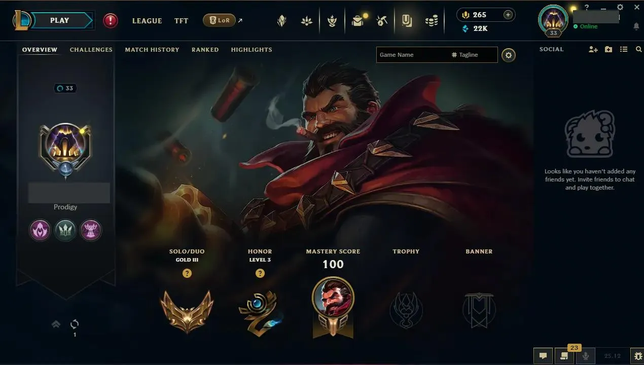 ✨ EUW ➜ S15 ⭐ Hand-made ⚡ Gold III (13 LP) ✨+38LP Gains & Sacred Sword Janna + Pretty Kitty Rengar & More! ⭐ LV: 33 💰 BE: 22075 ♾️ Lifetime Ownership 📧 Full Email Access 👑 High Quality Riot Account #THEHUB