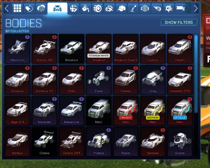 STOCK981 //Fennec Dominus 200+ Imports Exotics BMs Breakout Octane (K)