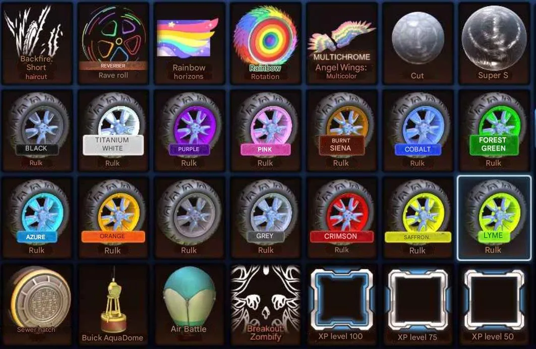 STOCK793 //Fennec x3, Titanium White Rulk Set, Slimefire Painted, TIE Fighter, Darth Vader, TMNT, Champions Rewards (K)