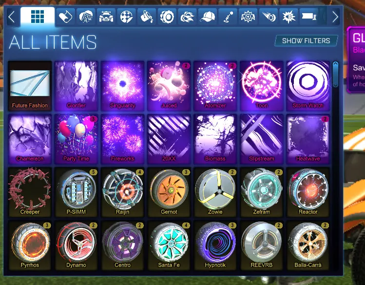 STOCK858 //Fennec Black Standard Boost 30+ Cars Turbine Octane (K)