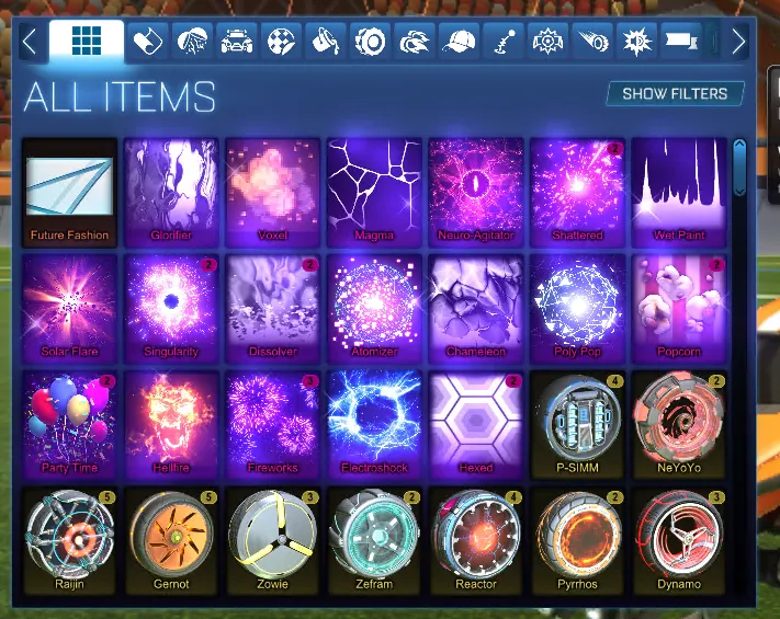 STOCK898 //Fennec Paladin 20+ BMs Anodized Pearl Future Fashion Heatseeker Photon Nemesis Galaxy Zomba (K)