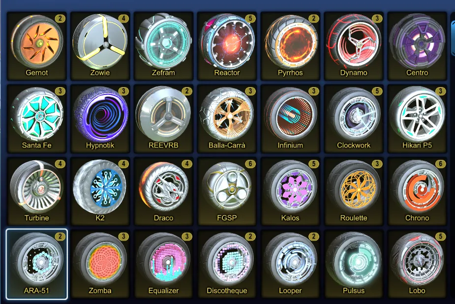 STOCK718 //Massive Painted Inventory with Fire God, Dueling Dragons, Electroshock, Fennec, Zomba, Draco (K)